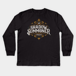 Shadow and Bone: Shadow Summoner (gold) Kids Long Sleeve T-Shirt